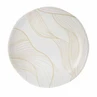 Diner pl. Viv print 2 white 27cm