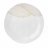 Dinerbord Viv print 1 wit 27cm