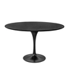 Dining table Kenzy round 120cm black