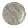 Dinner plate Viv print 2 27cm sand