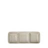 Dipschaal Nice lines vint.beige 19c