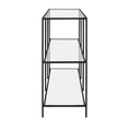 Dressoir Amaro met vakken 120cm zwart