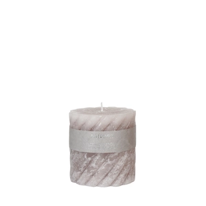Duftkerze Swirl Jasmin Tea 10x10cm hellgrau