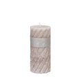 Duftkerze Swirl Jasmin Tea 7.5x15cm hellgrau