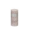 Duftkerze Swirl Jasmin Tea 7.5x15cm hellgrau