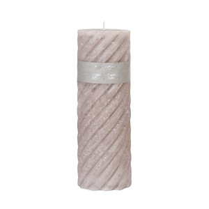 Duftkerze Swirl Jasmin Tea 7.5x23cm hellgrau