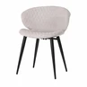 Eetkamerst. Elin creme boucle 78cm