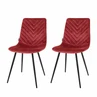 Eetkamerstoel set/2 Lynn burg. 85cm