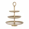 Etagere Lily champagne gold 58cm