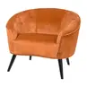 Fauteuil June brique 86cm