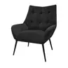 Fauteuil Maylin zwart 102cm