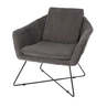 Fauteuil Ridge zwart 82cm