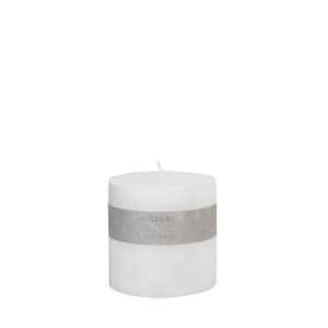 Geurkaars White Tea Ginger 10x10cm wit