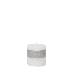 Geurkaars White Tea Ginger 7.5x7.5cm wit