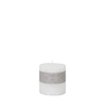 Geurkaars White Tea Ginger 7.5x7.5cm wit