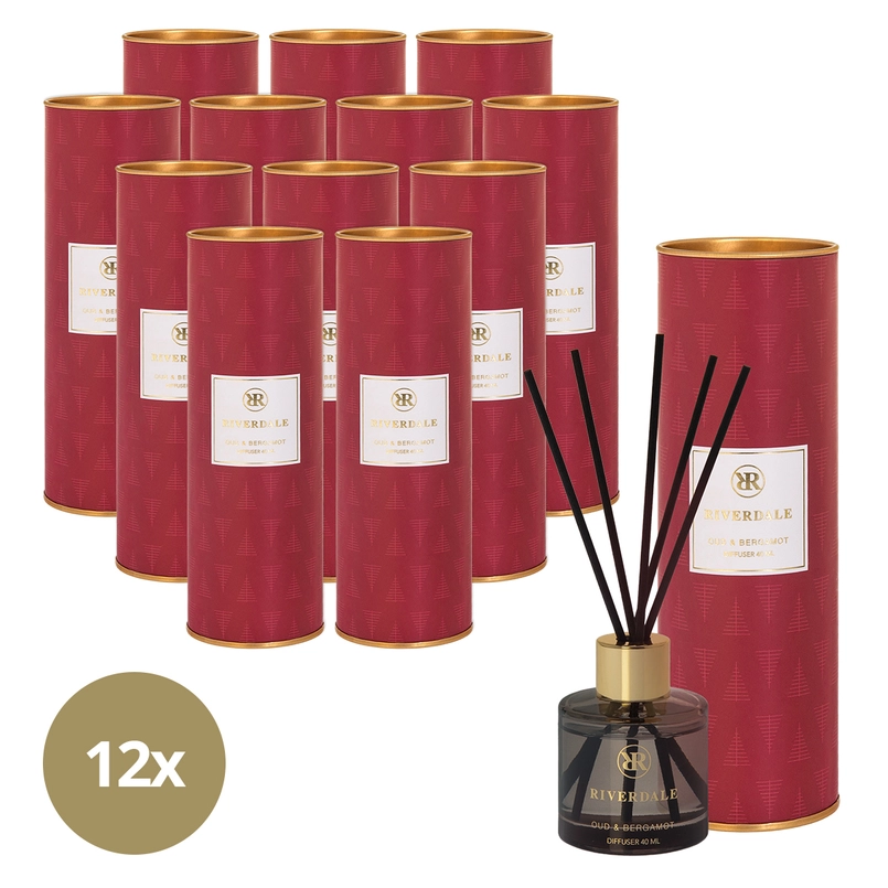 Geurstokjes Christmas O&B (12 stuks)