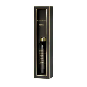 Geurstokjes navulling Forest & Patchouli 250ml zwart
