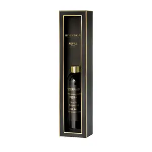 Geurstokjes navulling Oud & Bergamot 250ml zwart