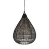 Hanglamp Ise 32cm zwart