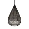 Hanglamp Ise 37cm zwart