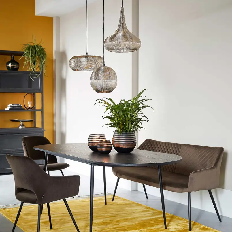 Hanglamp Ysa 40cm zilver