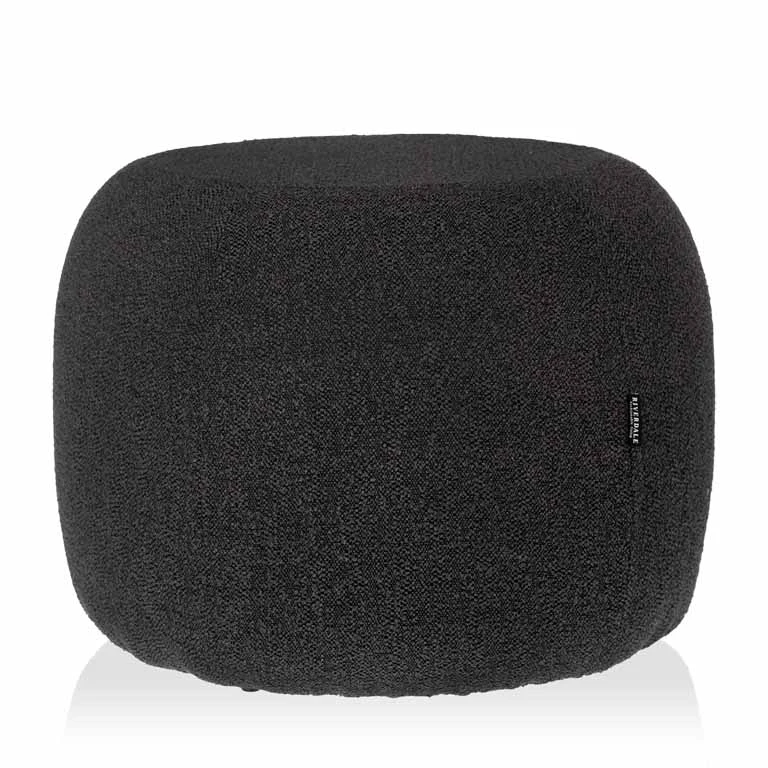 Hocker Do 53cm boucle schwarz