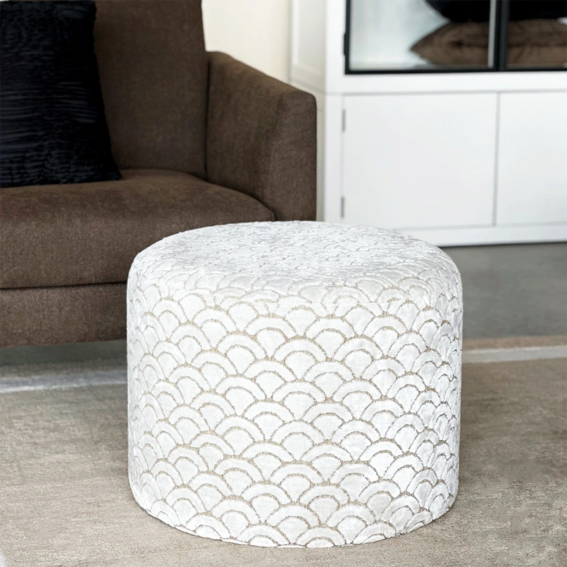Hocker Nona 55cm creme