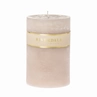 Kaars 10x15cm beige