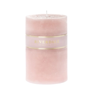Kaars 10x15cm roze