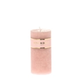 Kaars 7x14cm roze