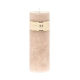 Kaars 7x20cm beige