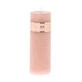 Kaars 7x20cm roze