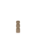 Kandelaar Emily 14cm mat zand