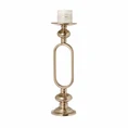 Kandelaar Lily 65cm champagne goud