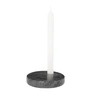 Kandelaar Marble 12cm donkergrijs