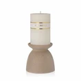 Kerzenständer Elvie 14cm matt sand