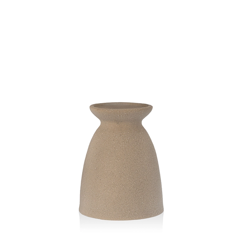 Kerzenständer Elvie 22cm matt sand
