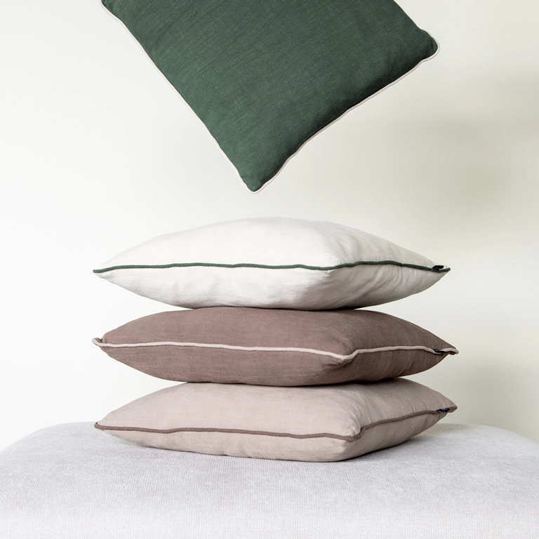 Kussen Bowie beige 45x45cm