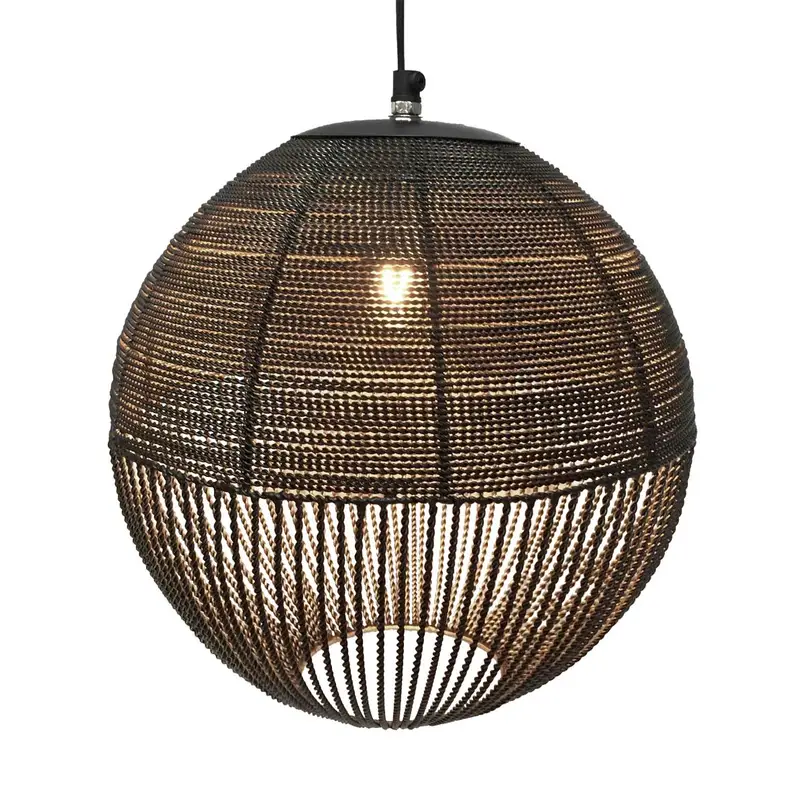 Lamp hanging Ise 42cm black