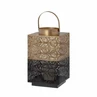 Lantaarn Ellen H37cm zwart/goud