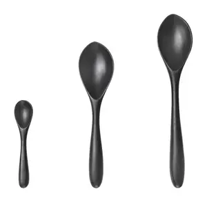 Lepel Sam 30cm zwart - 3-delig