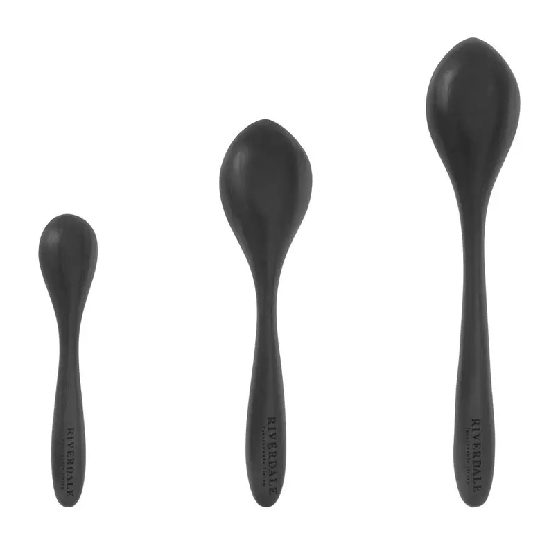 Lepel Sam 30cm zwart - 3-delig