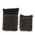 Mand Rocco 42cm goud - set van 2