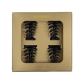 Napkin Rings Leaf - Set of 4 - Black