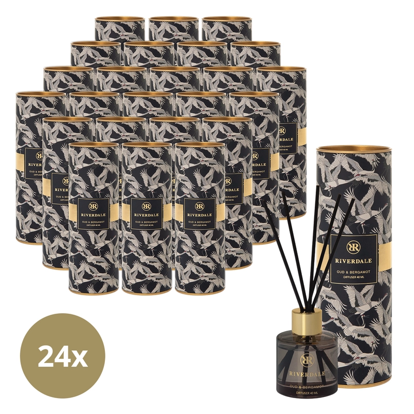 Olivia Duftstäbchen 40ml – Oud & Bergamot (24PCS)