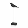 Ornament Bird 42cm zwart