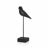 Ornament Bird zwart 35cm