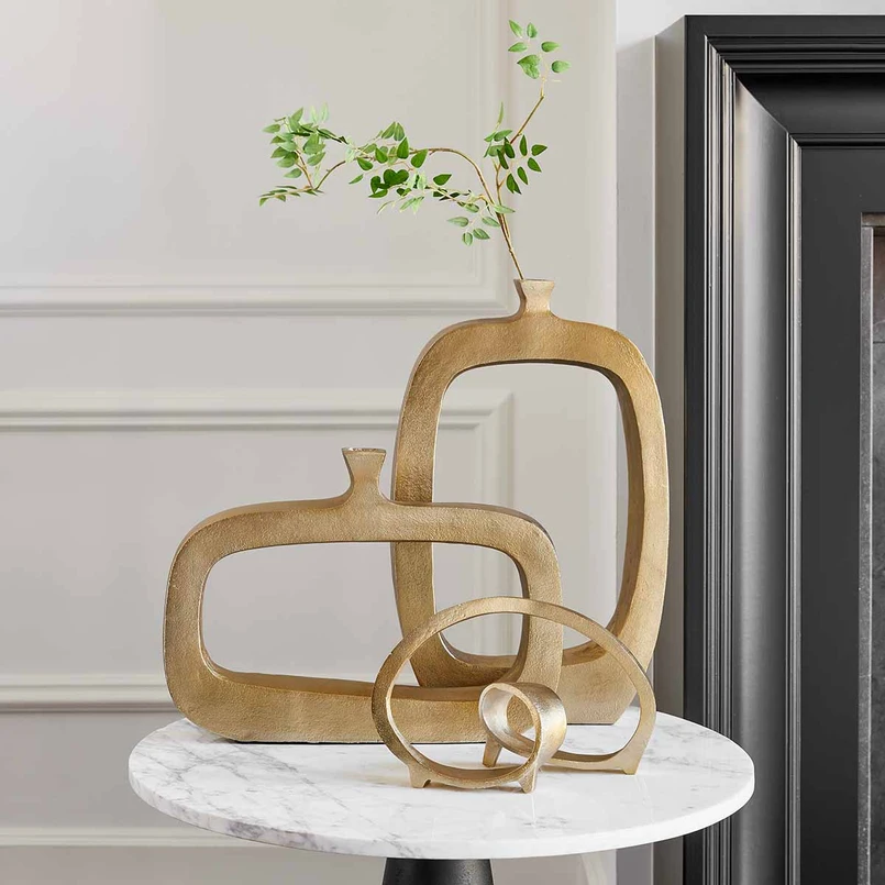 Ornament Mace 31cm gold