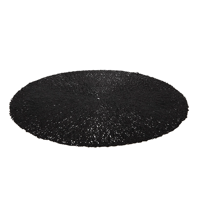 Placemats Wire Set of 4 Black