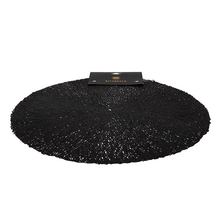 Placemats Wire Set of 4 Black